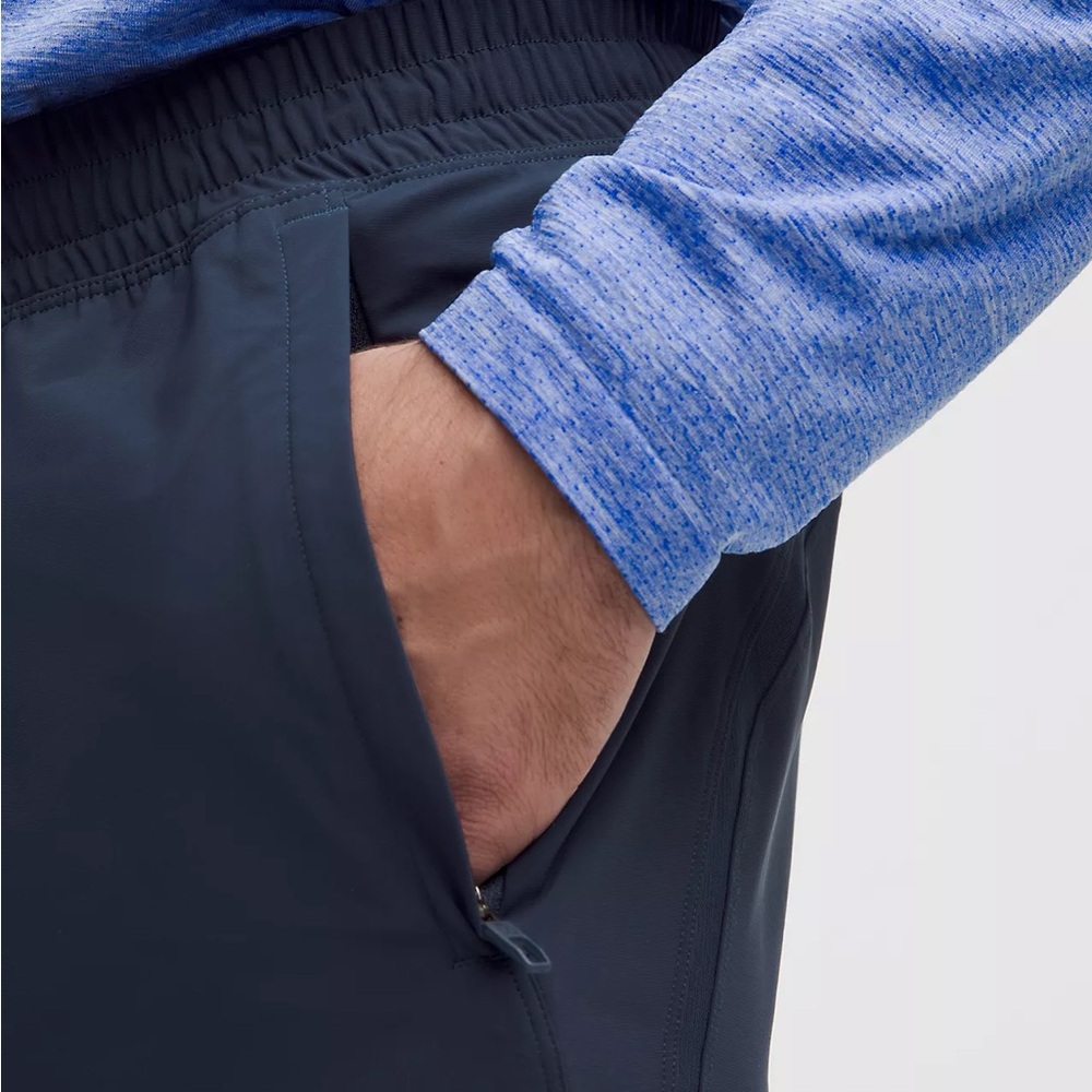 LULULEMON BLUE JOGGERS Like New Med Tall